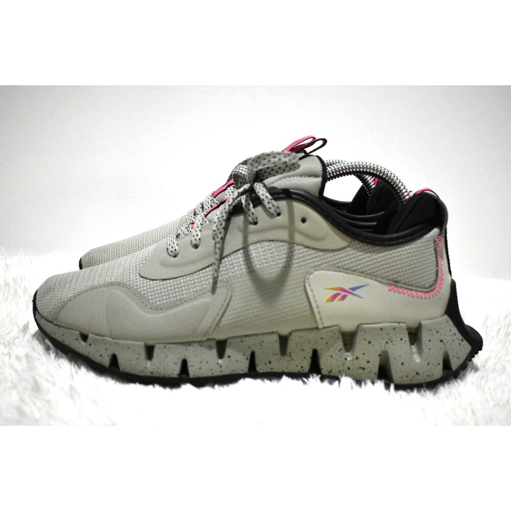 Reebok Zig Dynamica Adventure HR1887 Women's Size 8 Muted GreenPink Running Shoe